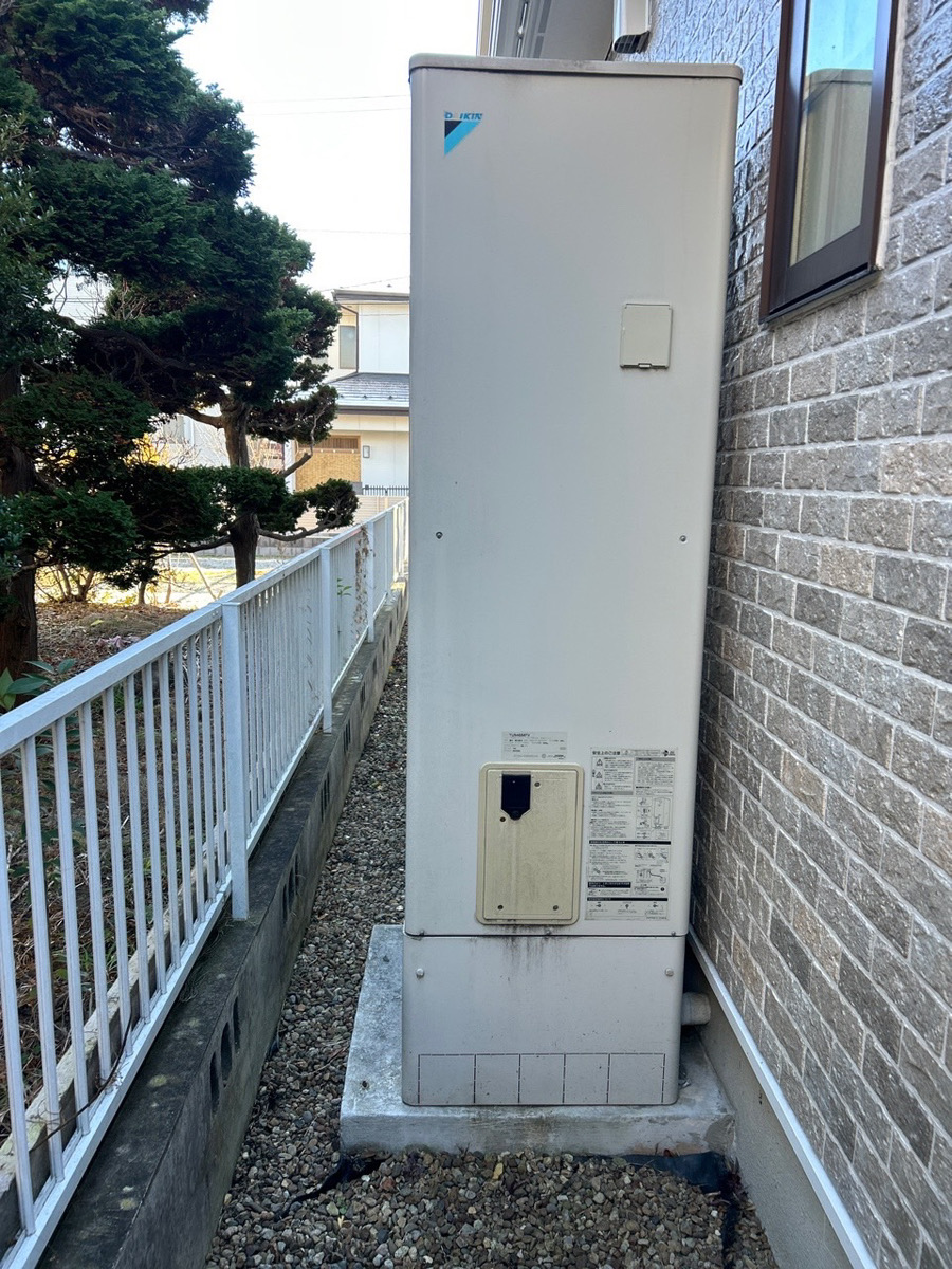 【仙台市若林区】エコキュート交換で、快適と省エネを実現
