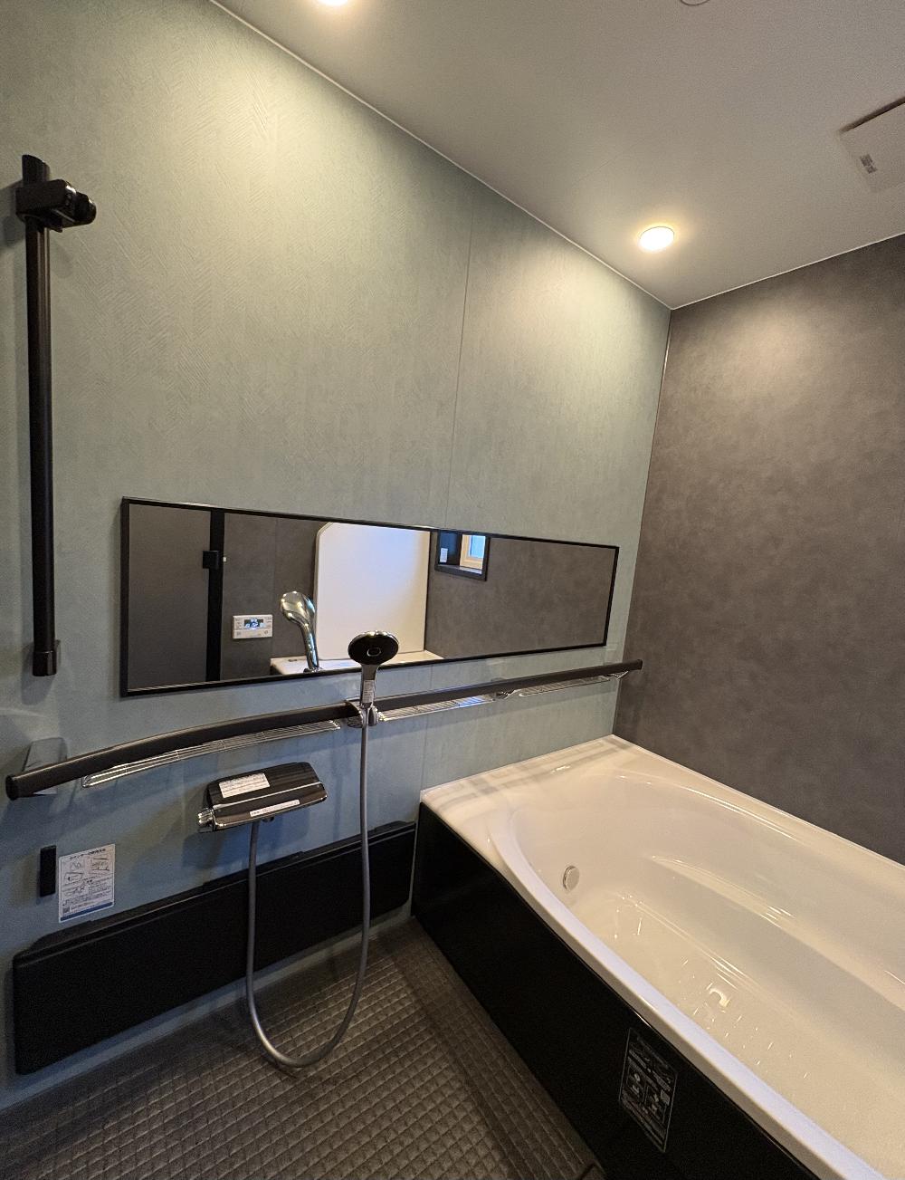 【利府町】中古住宅のお風呂を展示場のようなお洒落空間へ